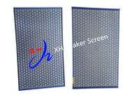 2-3 طبقة مسطح نوع روك شاكر الشاشة الفولاذ المقاوم للصدأ 316 اللون الأزرق Swaco DFE
