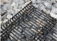 شقة الانحناء المنسوجة الفولاذ المقاوم للصدأ معقوص نسج شبكة سلكية منجم الفحم
